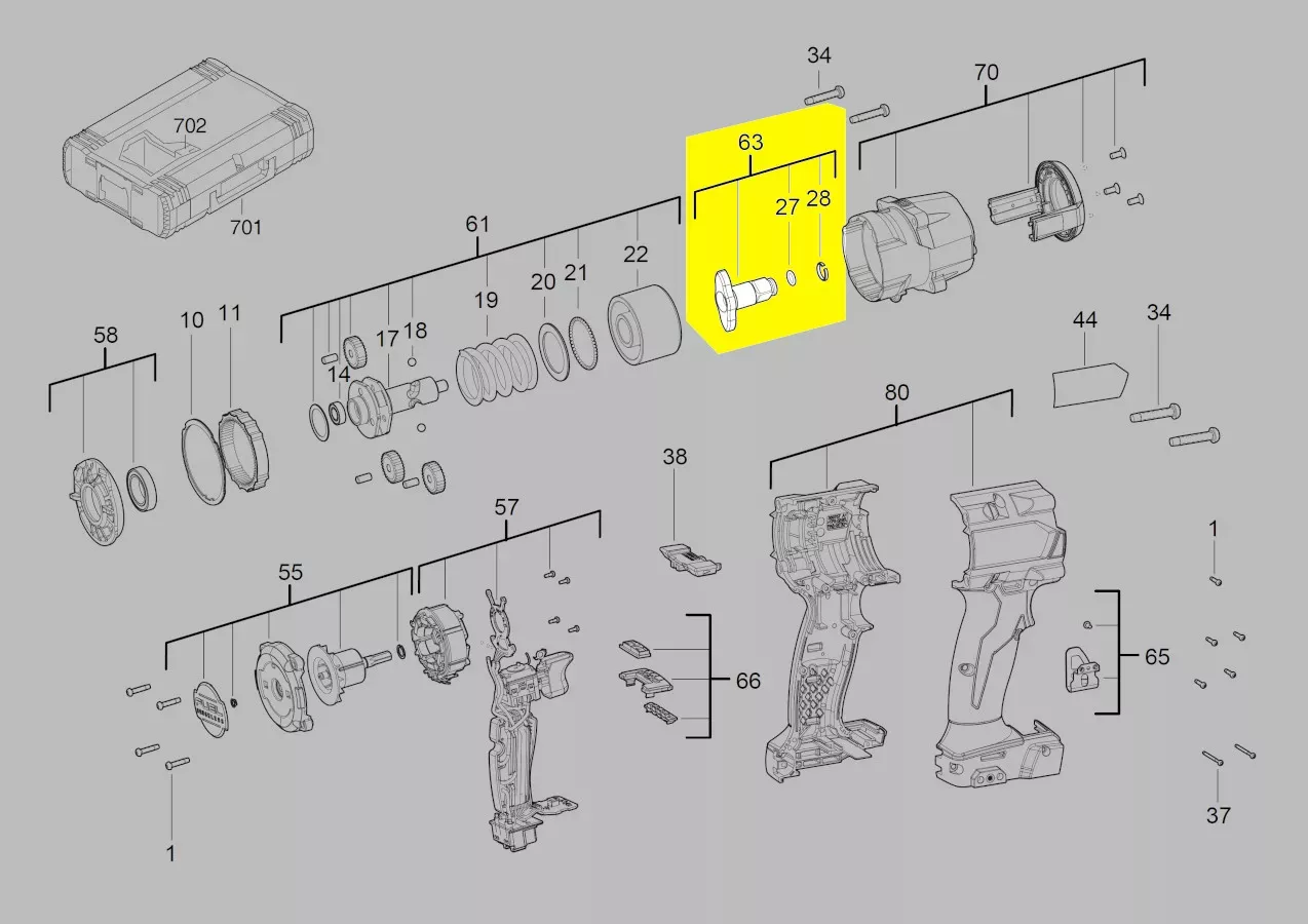 porte-outil réf. 4931473589 Milwaukee